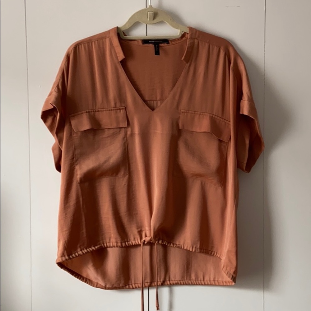 BCBG MaxAzria Silk Blouse